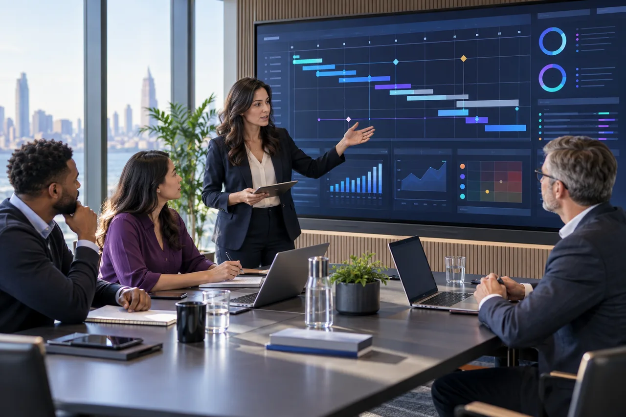 One visible delivery plan with Infinitec consultants